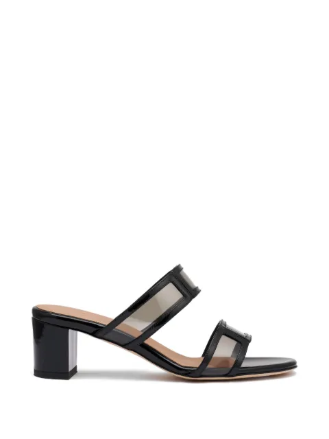 Malone Souliers Loulou patent sandals Black LOULOU452
