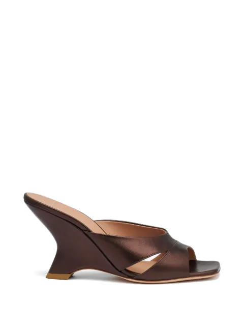 Malone Souliers Lourdes wedge sandals Brown LOURDES853