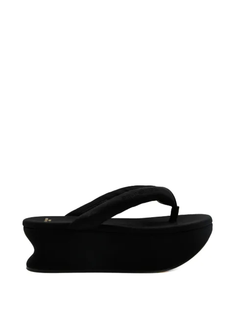 Balenciaga Gaeta platform sandals Black 869909W0WM0