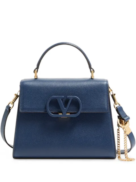 Valentino Garavani Vsling small handbag in grainy calfskin Blue WB0T85YCZ