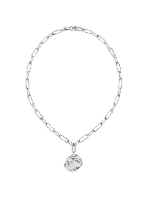 YOJ Mao chain necklace Silver 24MNKS0059