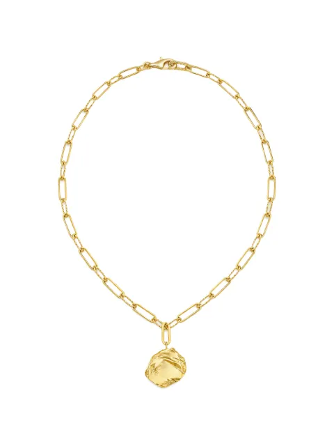 YOJ Mao paperclip-chain necklace Gold 24MNKYG0059