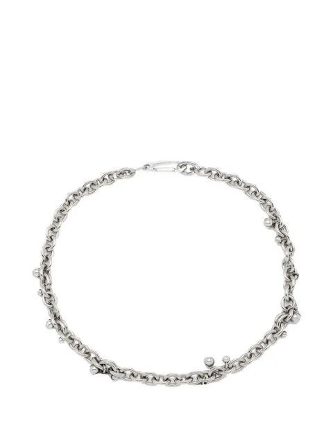 YOJ Boll cable-link necklace Silver 20NKS007