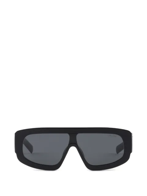 Prada Eyewear sunglasses with triangle logo Black SPRD10C024E16K