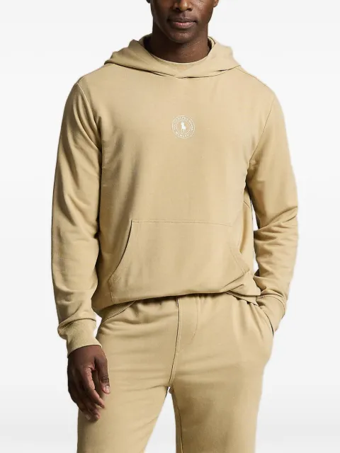 Polo Ralph Lauren logo-print hoodie Neutrals 714P03152003