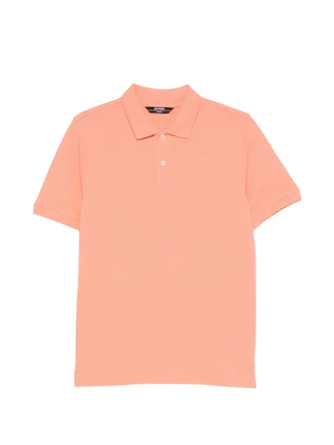 K-Way Amedde piqué polo shirt Orange K5127BW