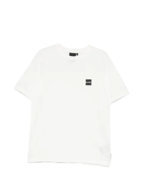OUTHERE logo-patch T-shirt White 4651M303B208