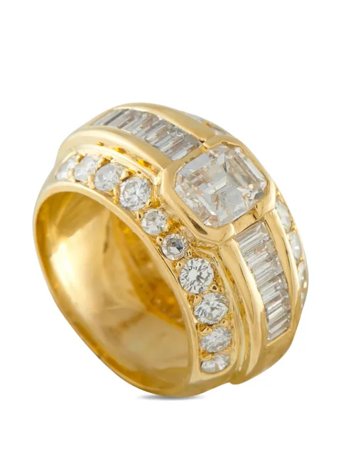 LB Exclusive multi-layered diamond 3.20ct 18k yellow gold ring Gold MF26022326