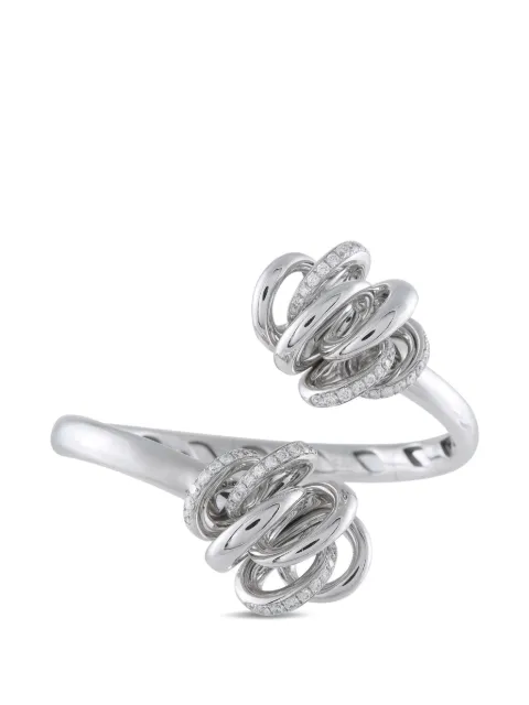 De Grisogono Vortice diamond 18k white gold bracelet Silver DG01040826