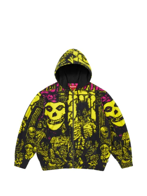 Supreme The Misfits zip-up hoodie Black SU27404