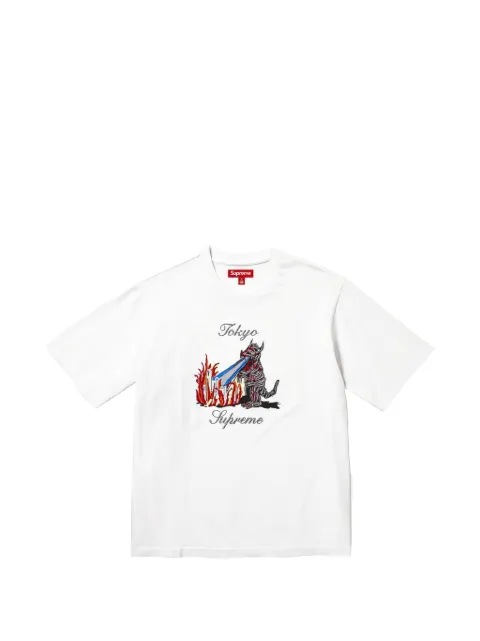 Supreme Monster-embroidered t-shirt White SU27400