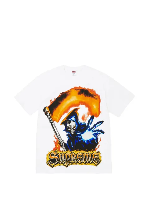 Supreme Grim Reaper t-shirt White SU27372