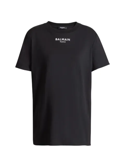 Balmain Balmain Paris embroidered T-shirt Black HF1EF000BD10
