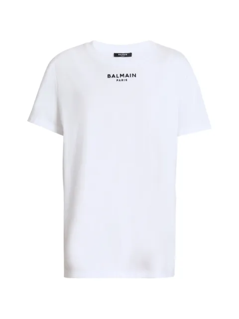 Balmain Balmain Paris embroidered T-shirt White HF1EF000BD10