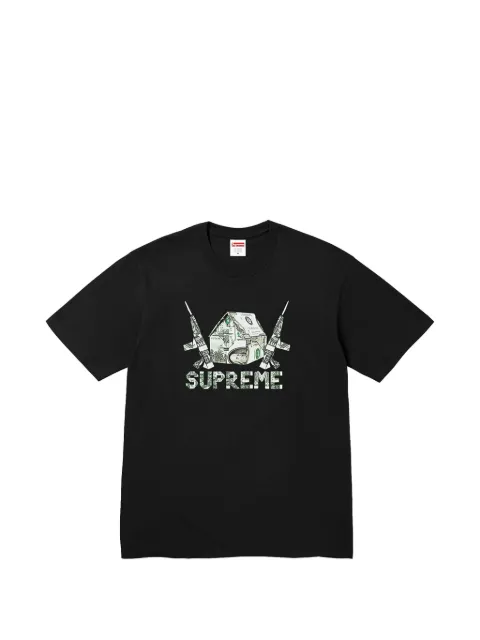 Supreme Origami-print T-shirt Black SU27378