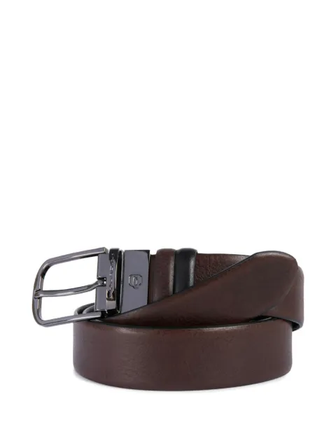 PIQUADRO reversible prong-buckle belt Brown CU4877B3