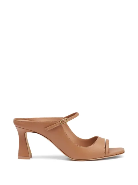 Malone Souliers Rania buckle-fastening mules Neutrals RANIA701