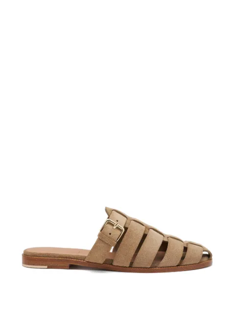 Malone Souliers Theresa cage-style mules Neutrals THERESA101