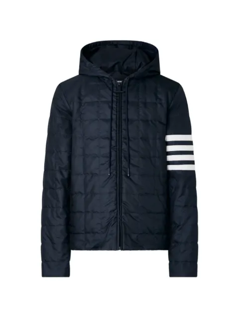 Thom Browne 4-Bar ripstop jacket Blue MJD138XF1095