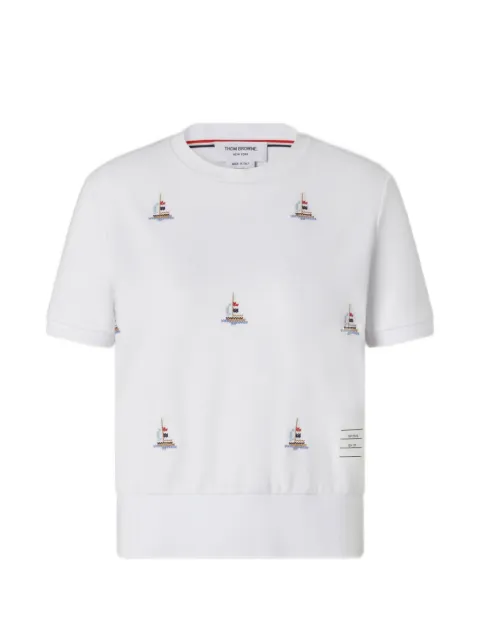 Thom Browne Milano T-shirt White FJS229EJ0055