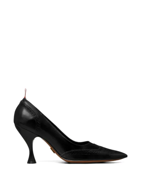 Thom Browne wingtip leather pumps Black FFI020AL0100