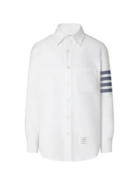 Thom Browne 4-Bar Oxford shirt White MWL272AF1211