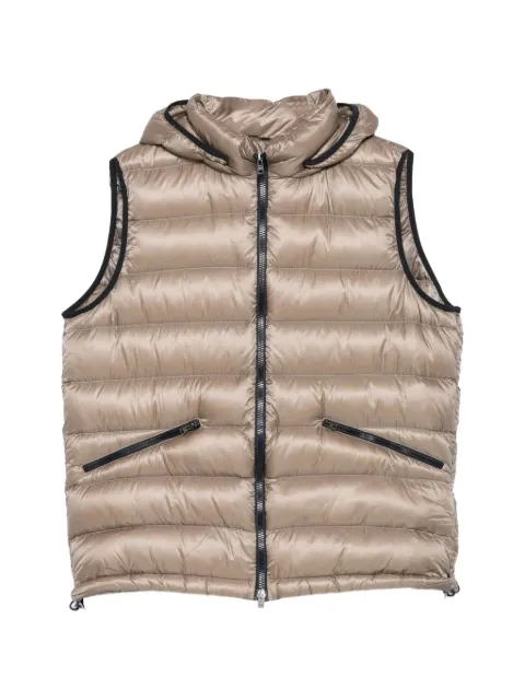 Herno hooded padded gilet Neutrals PI001300U12020Z2600