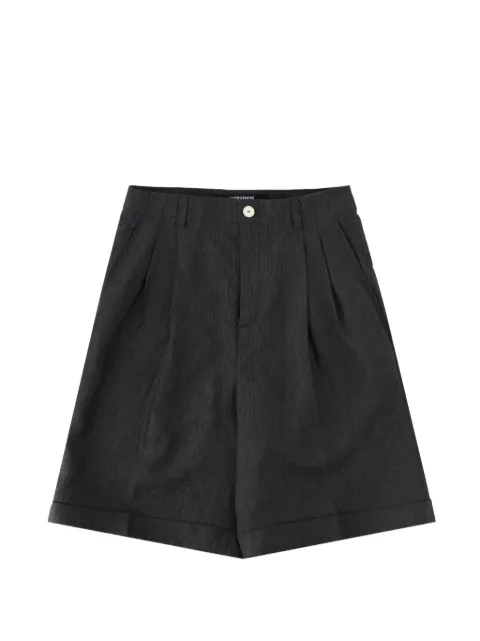 Jacquemus The Pastro pleated shorts Grey SOM00537AW00810