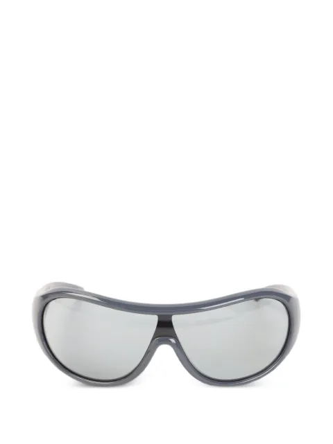Miu Miu Eyewear logo-debossed sunglasses Grey MUB14SU25N70M