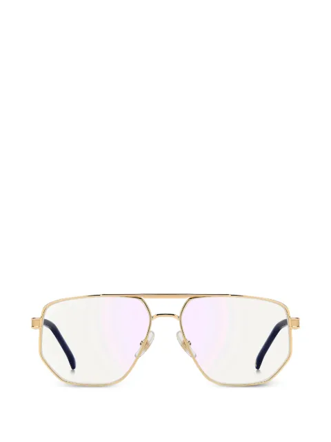 Carrera 1141 geometric-frame glasses Gold CARRERA1141