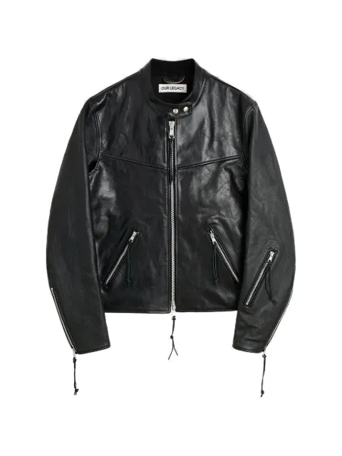 OUR LEGACY Yurei buffed leather jacket Black M2269YW