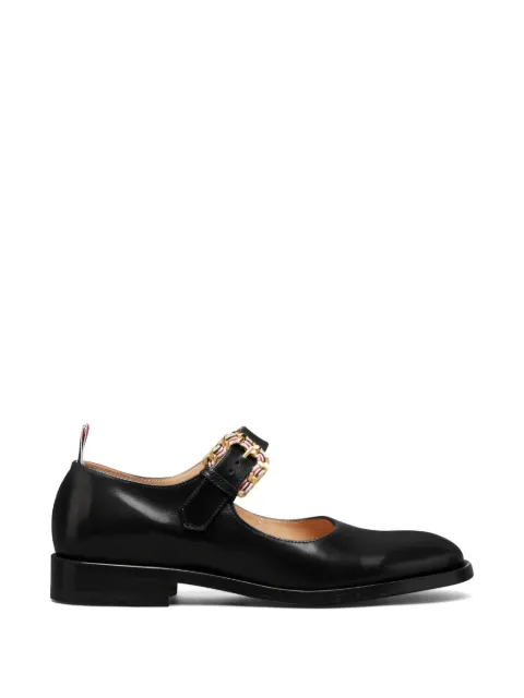 Thom Browne buckle-fastening Thom John loafers Black FFG013BL0100