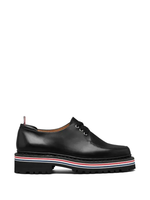 Thom Browne All Terrain leather derby shoes Black MFC010H05584