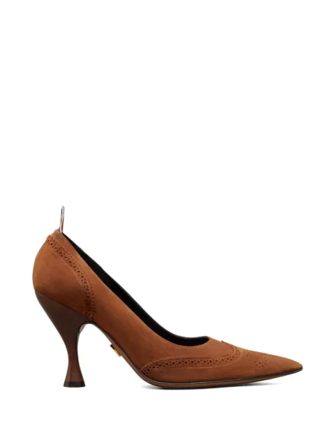 Thom Browne wingtip brogue pumps Brown FFI020AL0150