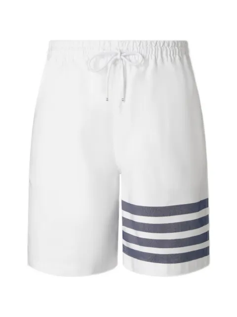 Thom Browne 4-Bar track shorts White MTU350AF1211