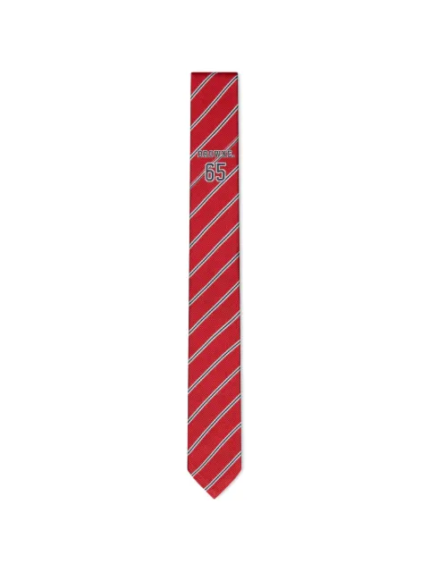 Thom Browne diagonal-stripe tie Red MNL001AF1245