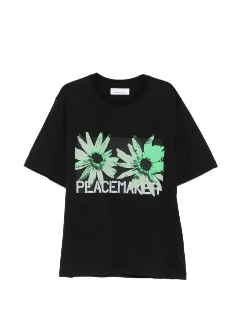 OAMC Peacemaker graphic-print T-shirt Black PCM3OT01EJE001