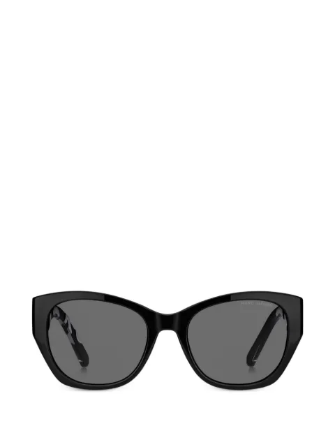 Marc Jacobs Eyewear logo-print cat-eye sunglasses Black MARC807S