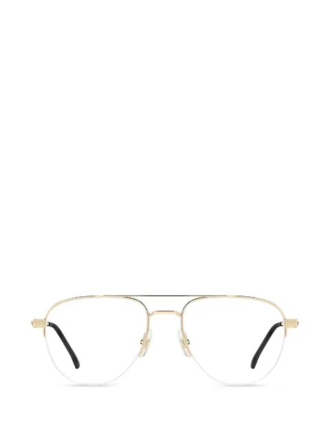 Carrera 385 double-bridge pilot-frame glasses Gold CARRERA385