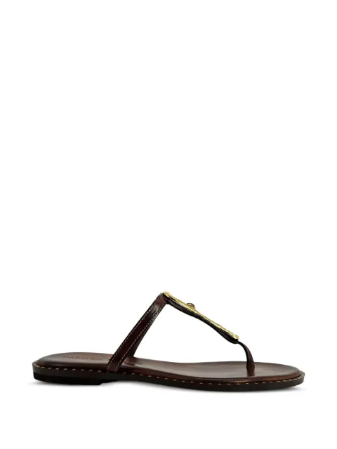 Madison Maison hammered-link sandals Brown 02310