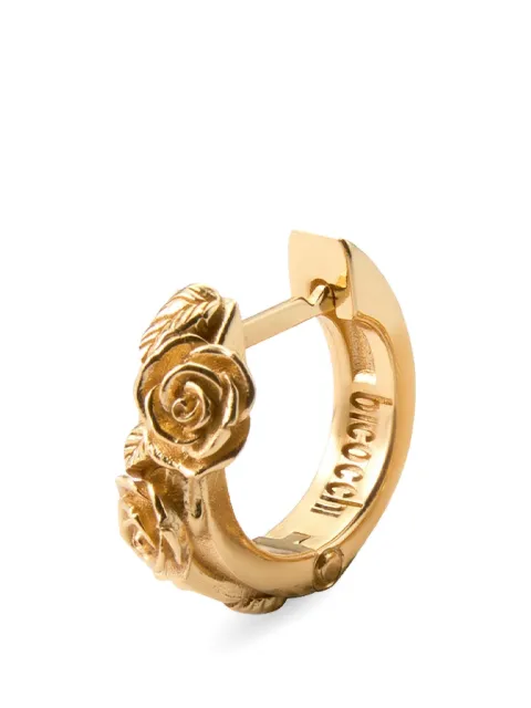 Emanuele Bicocchi Rose hoop earring Gold RSE4G