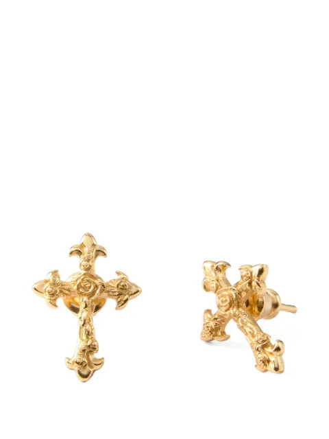 Emanuele Bicocchi rose-cross earrings Gold RSFCE3CG