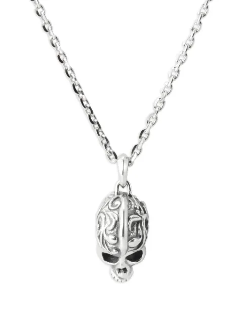 Emanuele Bicocchi large Skull necklace Silver KLN8