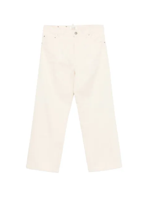 3DICI logo-patch jeans Neutrals PAU3DICI032CB