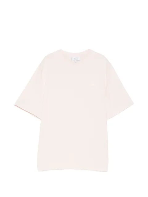 Maison Kitsuné Baby Fox patch T-shirt Pink OW00130KJ0119