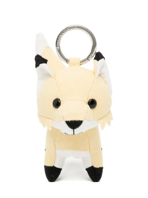 Maison Kitsuné Fox bag charm Yellow PW06902WW0107