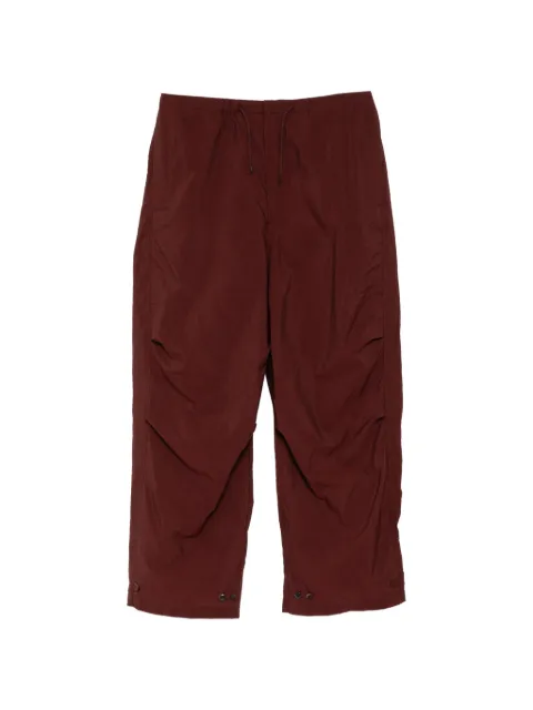 LEMAIRE Porto Parachute trousers Brown PA1293LF1563