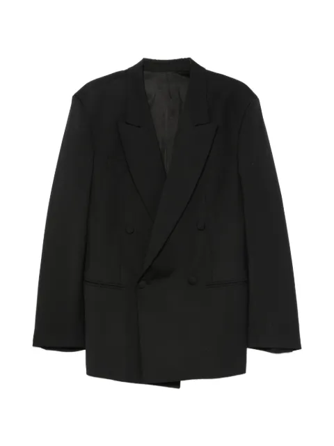 Nineminutes Submarine peak-lapel blazer Black THESUBMARINETELA