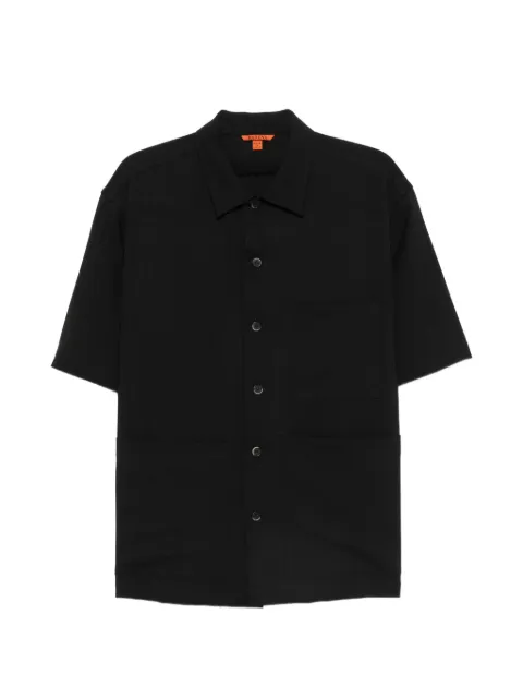 Barena patch-pocket short-sleeve shirt Black CAU54580516