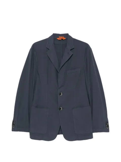 Barena Borgo notch-lapel patch-pocket blazer Blue GIU52002602586